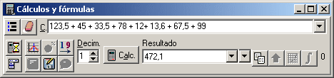 Calculadora m�nima