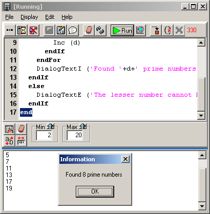 Programming: find prime numbers